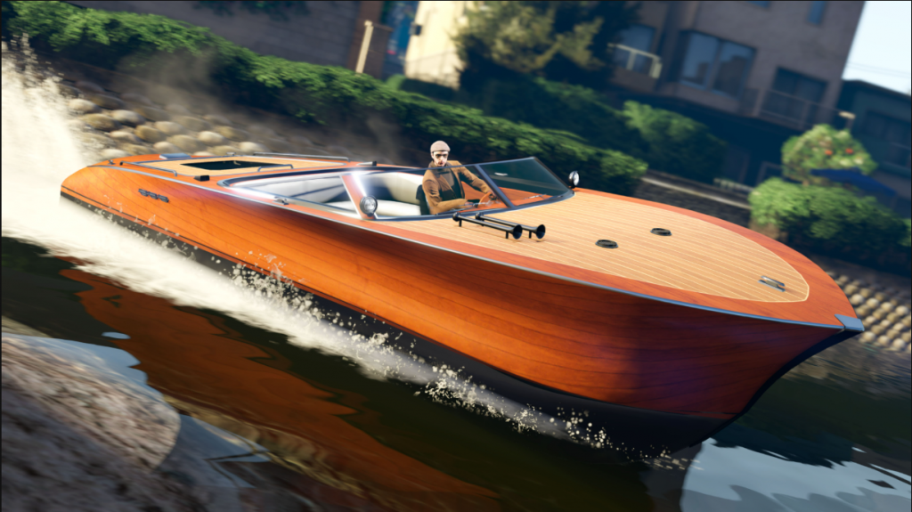 Игрок на своей лодке