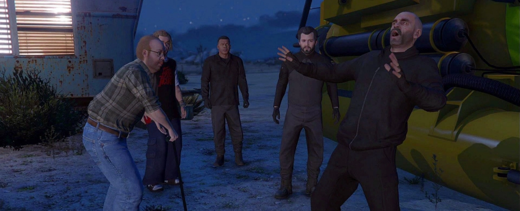 Главные герои ГТА 5